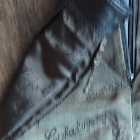 Black Leather Pencil Skirt - Picture 9 of 9